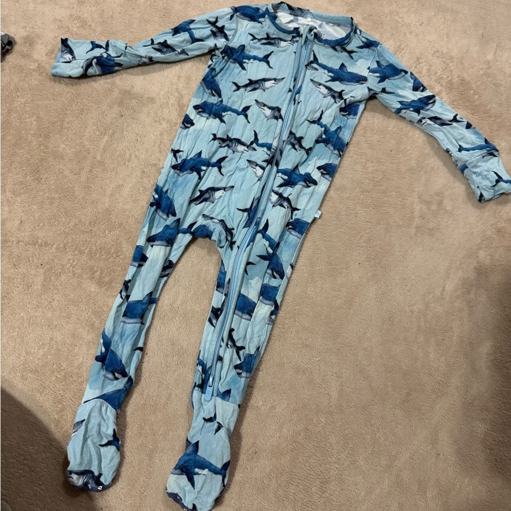 Posh Peanut shark footie